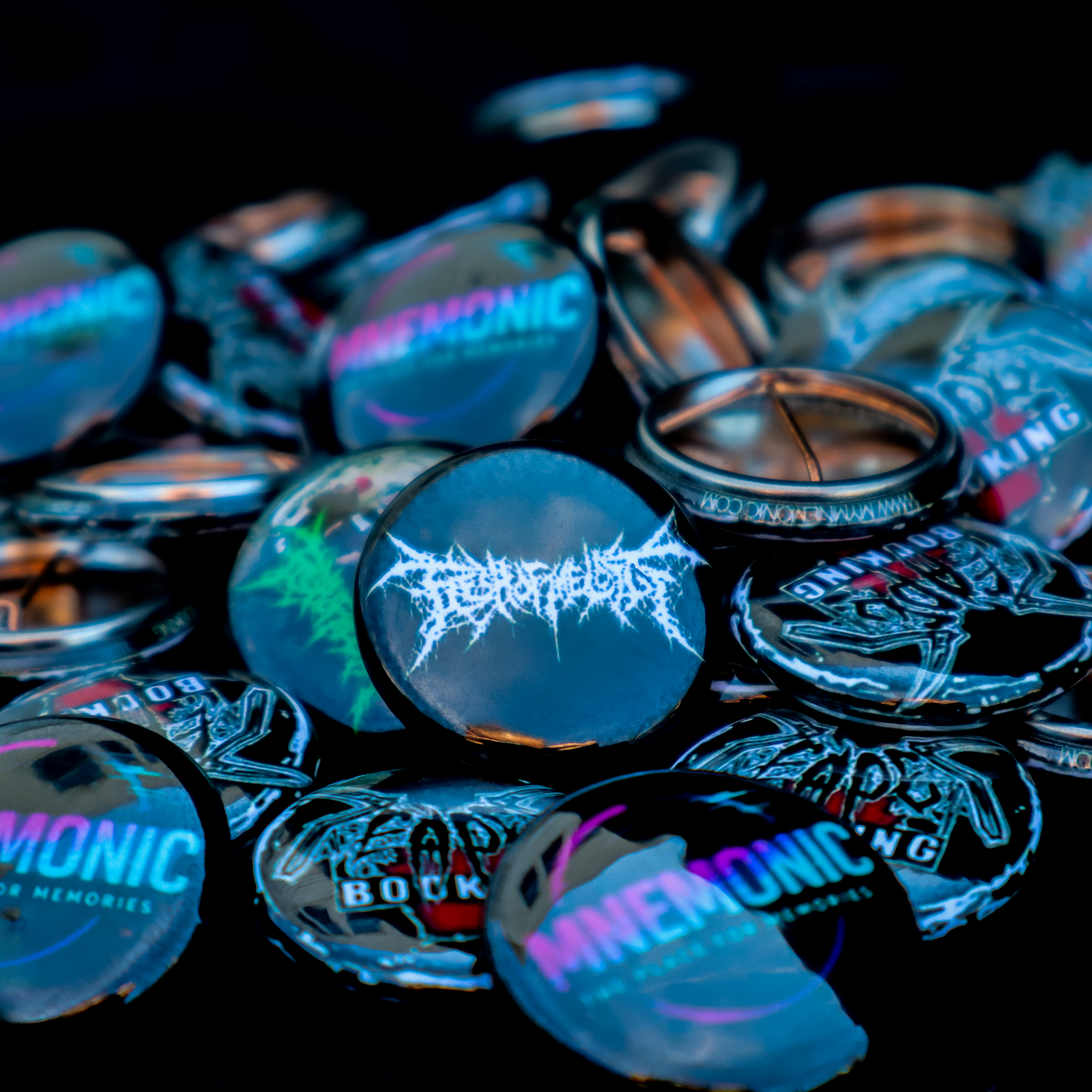 1" Round Smart TapTheLink™ Pins Bundle