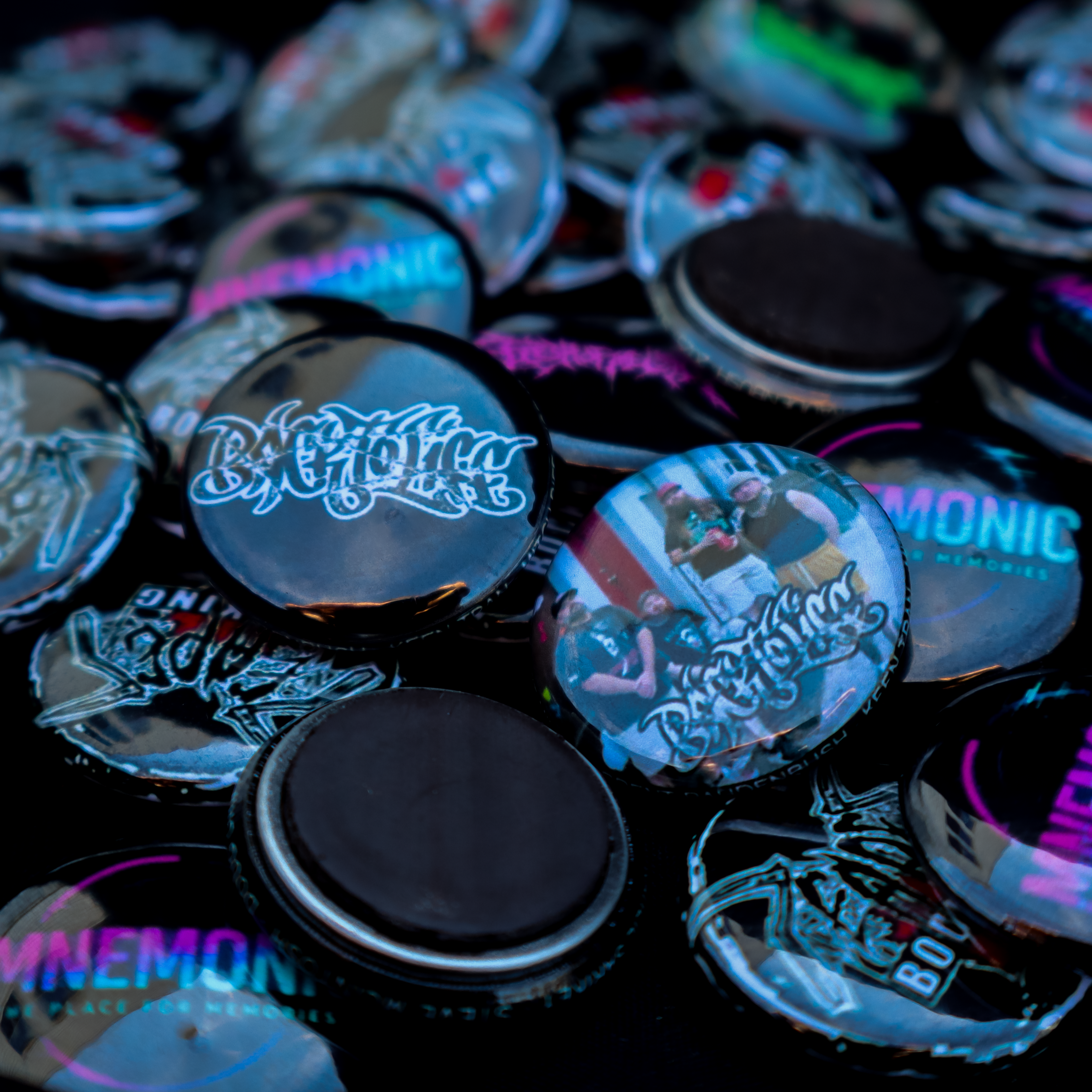 1" Round Magnet - Scannable